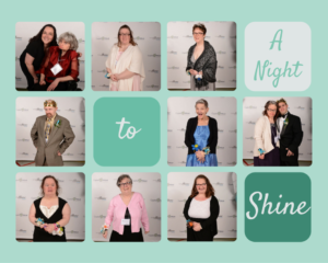 Photo collage of people attending Night to Shine