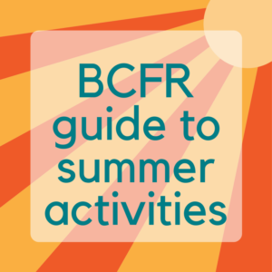 graphic: BCFR guide to summer activities