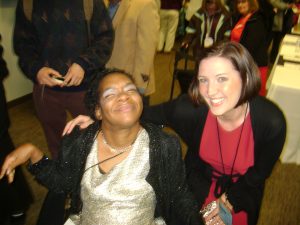 photo of two women at Night to Shine