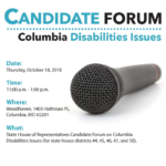image: candidate forum graphic