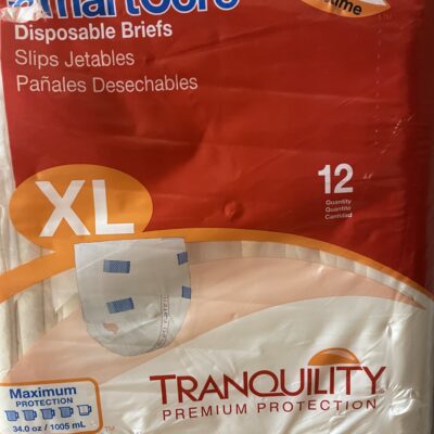 (Tranquility) Adult XL Briefs with tabs